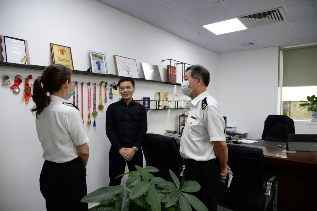 officials of yuexiu customs visited hacos business services
