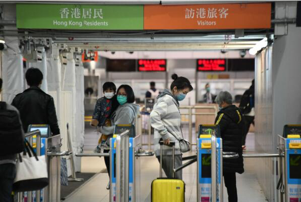 hk to launch health code system for passengers to gd & macao