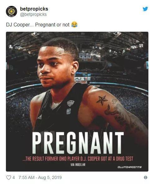 oh! pregnant male baller banned after failing to pass drug test!