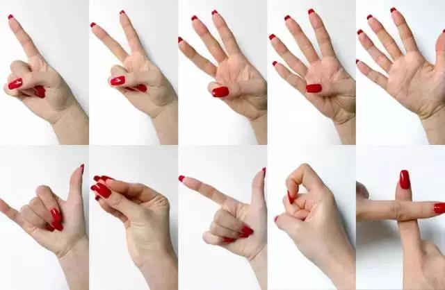 a complete guide to chinese number hand gestures! keep it!