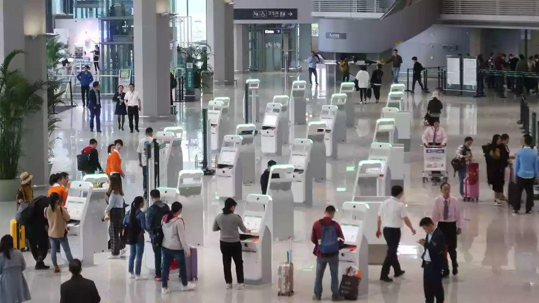 chinese fully automated airport! not just facial recognition!