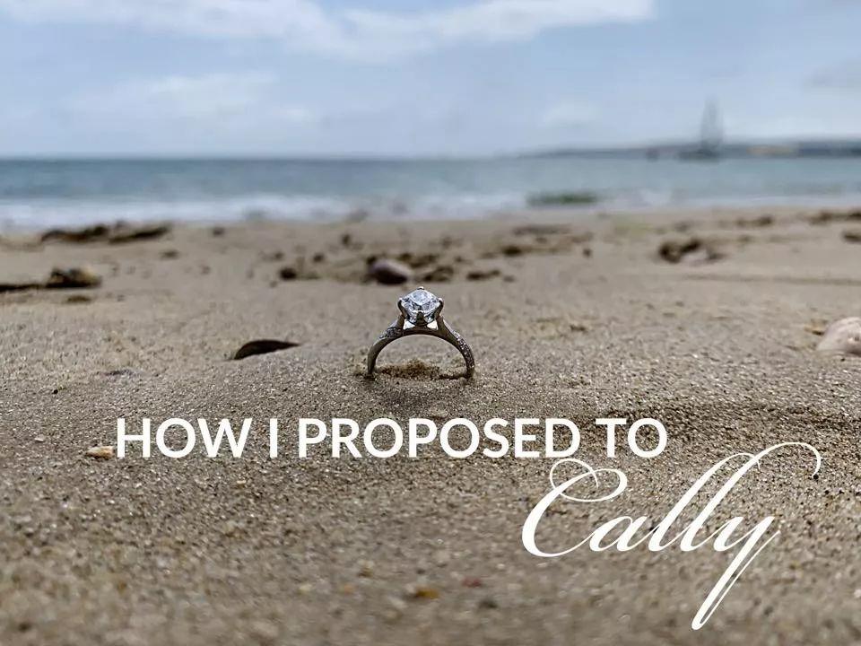 man goes viral for proposal to his girlfriend for a month...